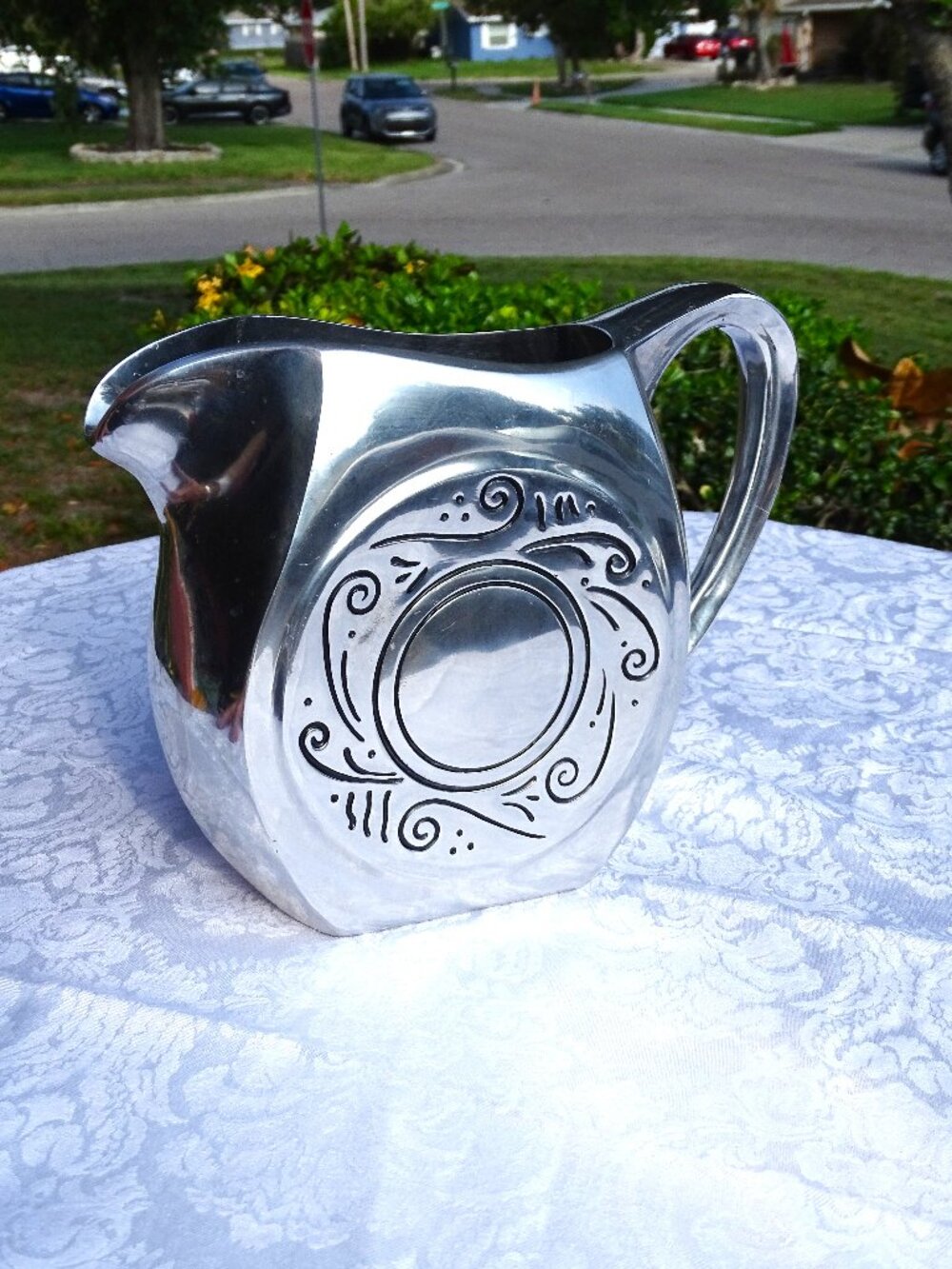 Lenox Metal Spyro 2Qt. Pitcher